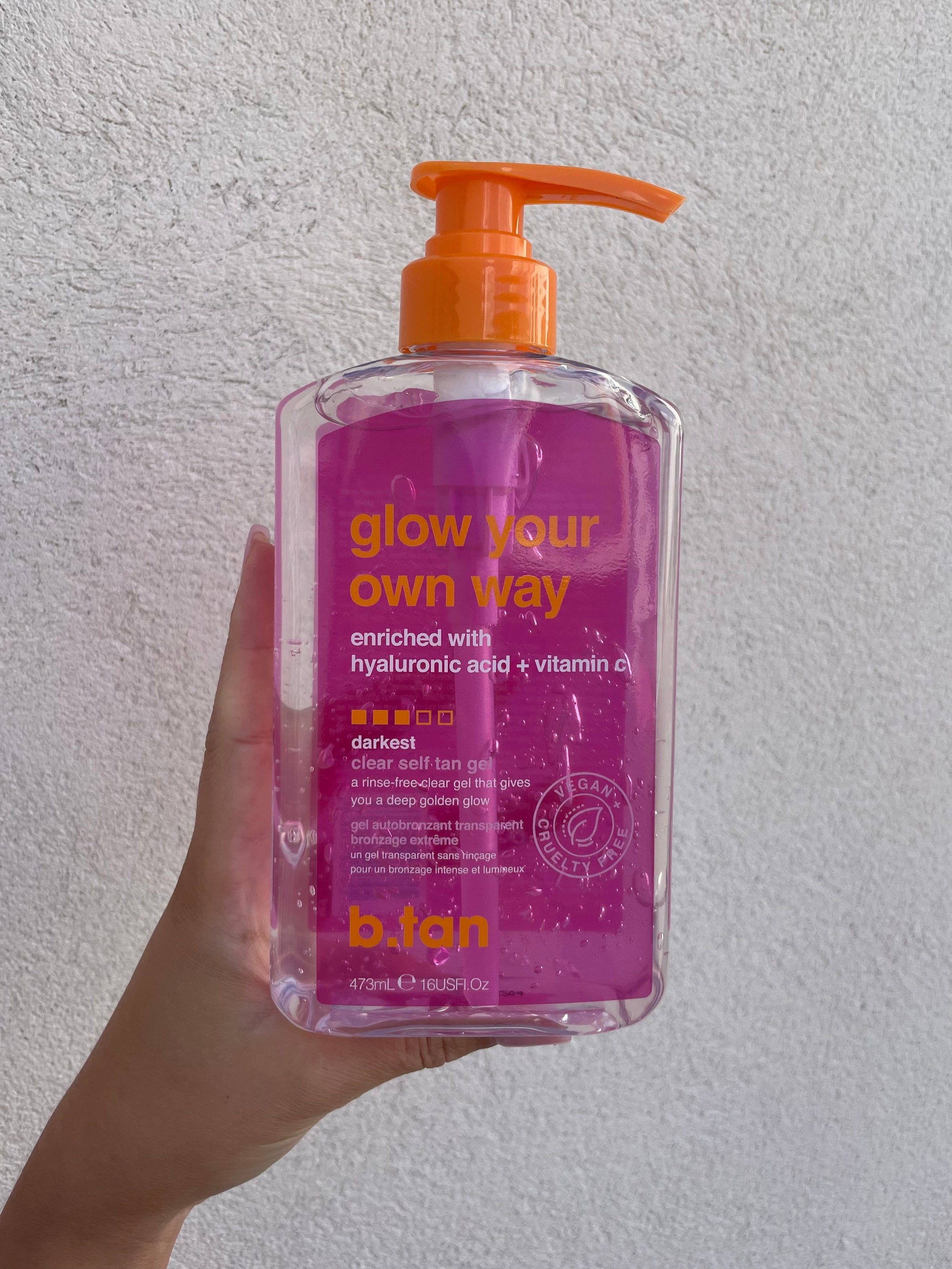 glow your own way self tanning