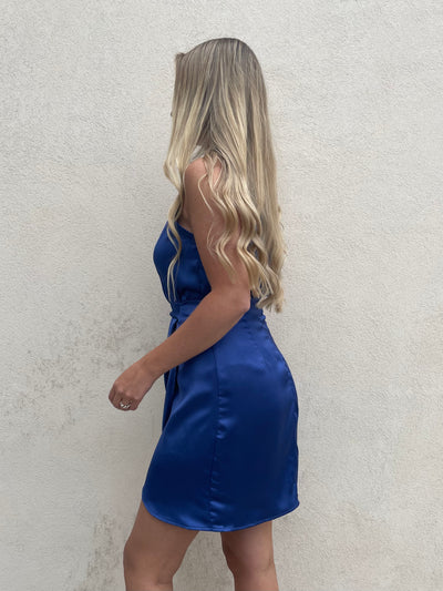 Andrea klänning mörkblå